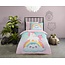 Katoen kinderdekbedovertrek Unicorn sweety  - 140x220 + 60x70 cm