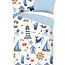 Katoen dekbedovertrek Ahoy - 140x220 + 60x70 cm