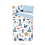 Katoen dekbedovertrek Ahoy - 140x220 + 60x70 cm