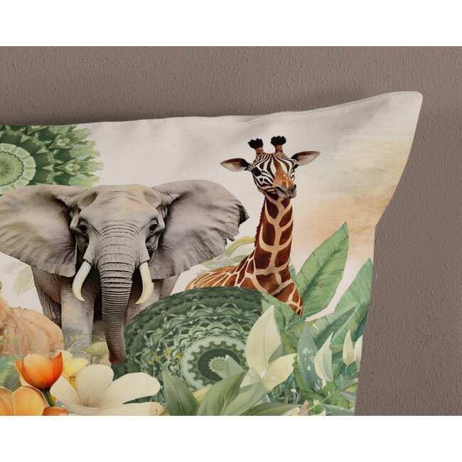 Katoen satijn dekbedovertrek Sagadar