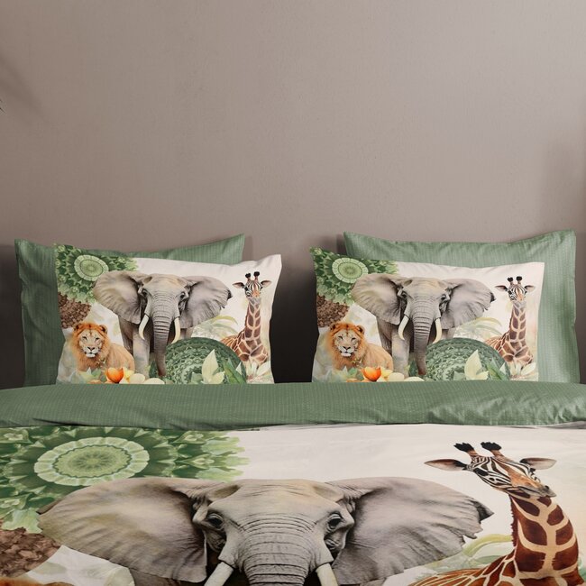 Katoen satijn dekbedovertrek Sagadar