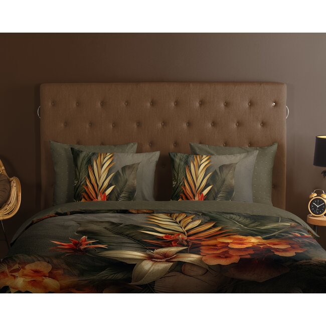 Katoen dekbedovertrek Savory