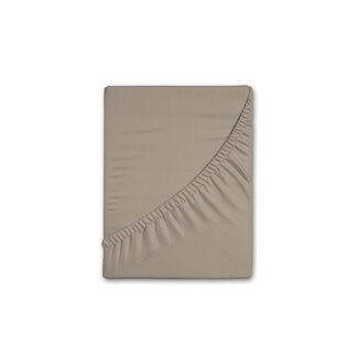 Good Morning Flanel hoeslaken - taupe