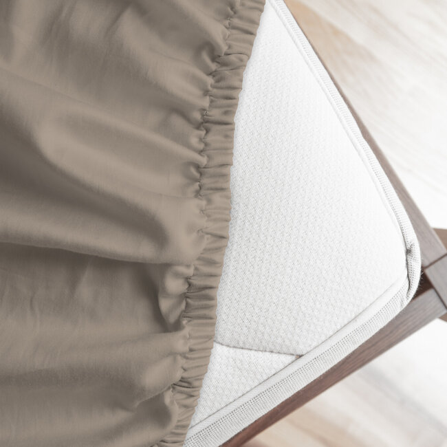 Flanel hoeslaken - 180x220 cm