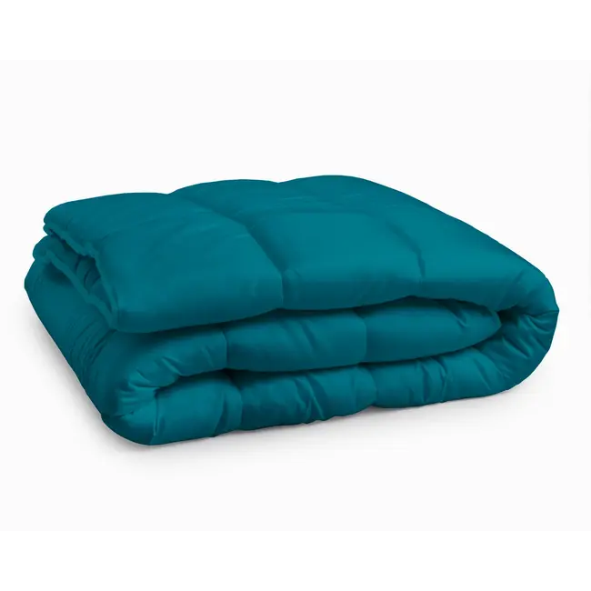 All in one lazy dekbed - Dekbed en overtrek in 1 - Indigo