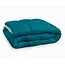 All in one lazy dekbed - Dekbed en overtrek in 1 - Grijs/Indigo