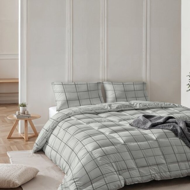 All-in one Lazy dekbed Hannah - inclusief kussensloop - micropercal - 300gsm