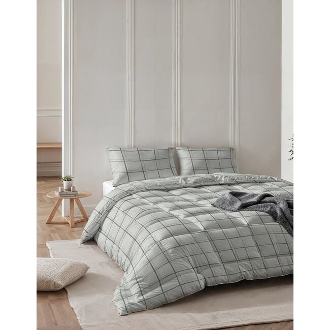 All-in one Lazy dekbed Hannah - inclusief kussensloop - micropercal - 300gsm