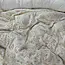 Fleece dekbedovertrek Art foil creme - onderkant microvezel