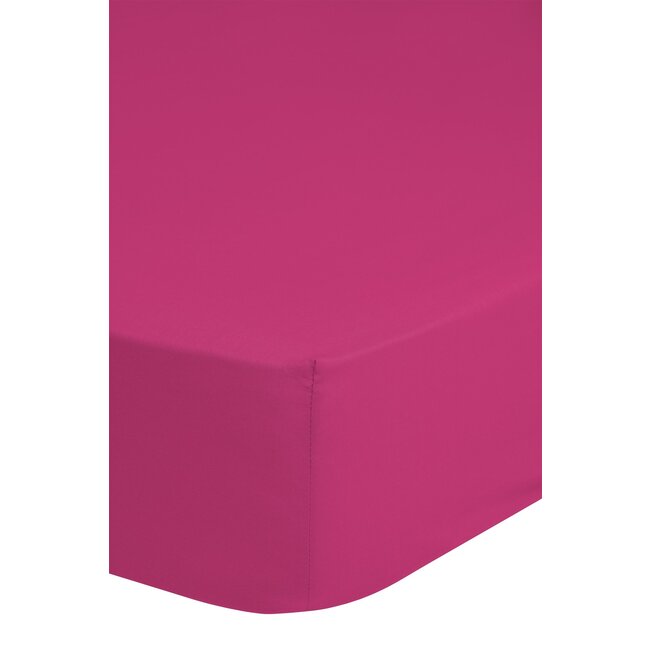 Hoeslaken - jersey - roze