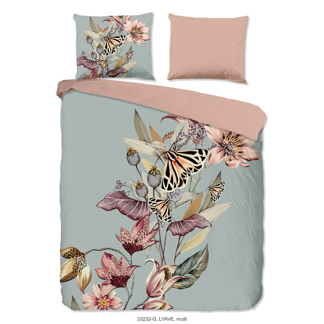 Katoen dekbedovertrek Lyave