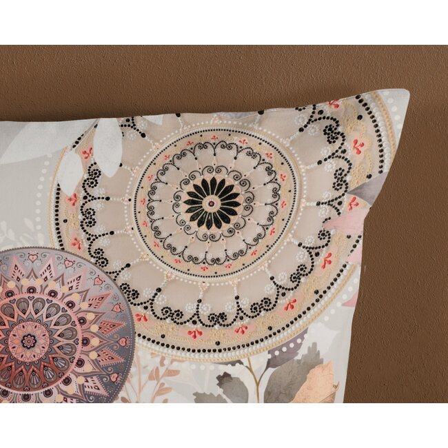 Katoen satijn dekbedovertrek Afina