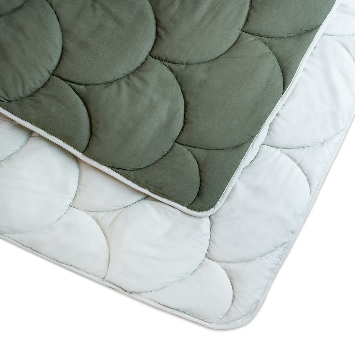 Easy dekbed en overtrek in 1 - Tint/Olivine - 300gsm