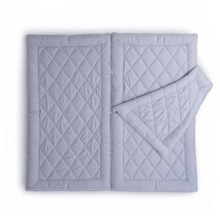 All in one Partnerdekbed - Dekbed en overtrek in 1 - 240x220 cm