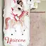 Katoen kinderdekbedovertrek Unicorn roze -  140x220 + 60x70 cm