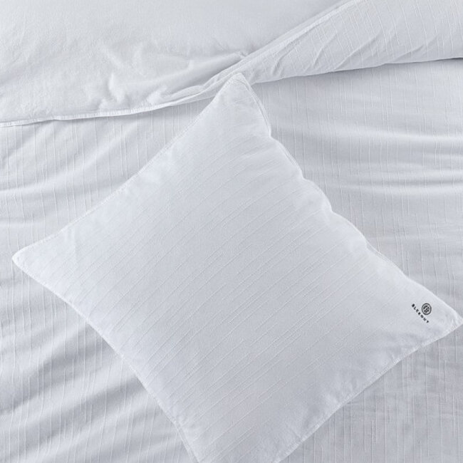 BLCKOUT dekbedovertrek Odessa- wit - jacquard kat