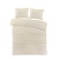Day Dream  Flanel dekbedovertrek Davos - beige - Lits-jumeaux (240x220 + 2st 60x70cm)