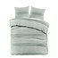Day Dream  Flanel dekbedovertrek Davos - groen - Lits-jumeaux (240x220 + 2st 60x70cm)