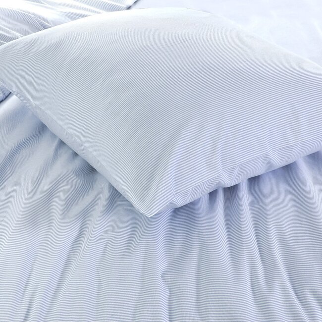 Katoen dekbedovertrek Dorien - blauw