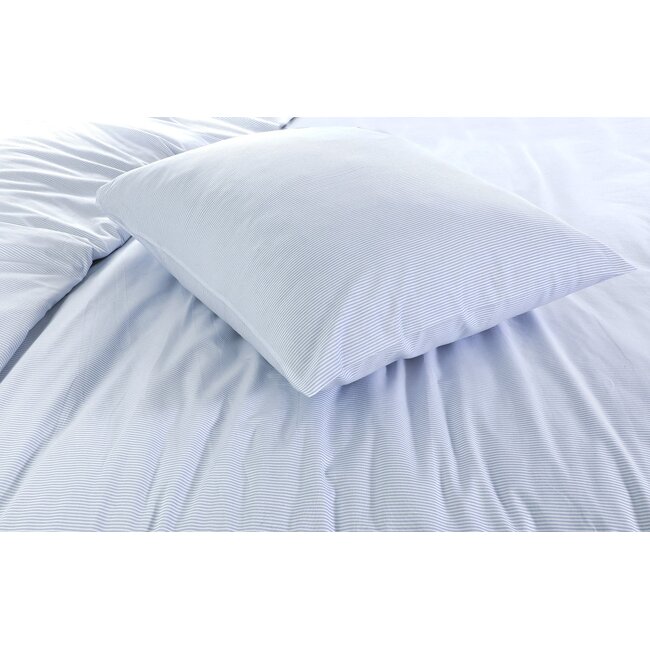 Katoen dekbedovertrek Dorien - blauw