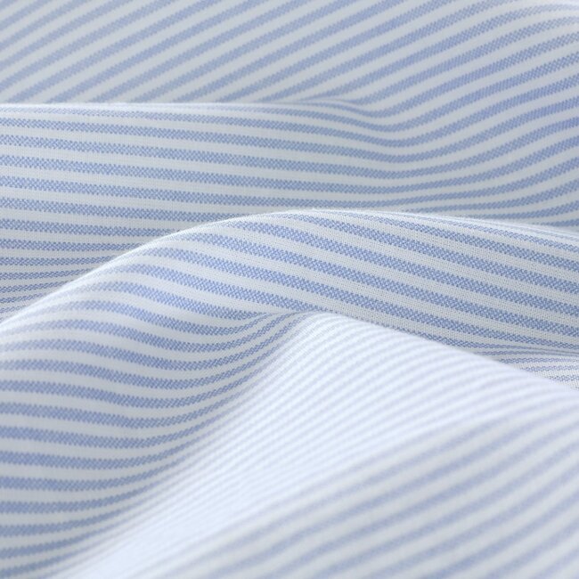 Katoen dekbedovertrek Dorien - blauw