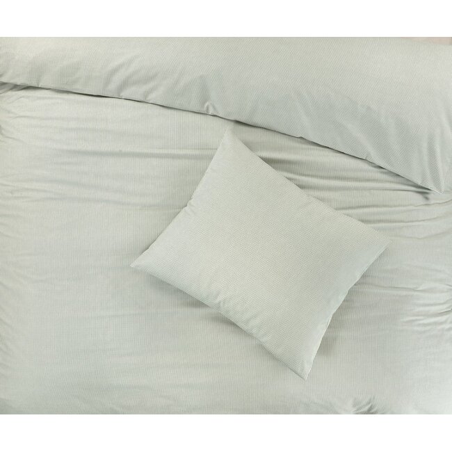 Katoen dekbedovertrek Dorien - groen