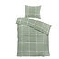 Katoen dekbedovertrek Stan - groen