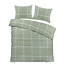 Katoen dekbedovertrek Stan - groen