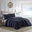 .Decoware® Teddy dekbedovertrek onderkant microvezel - navy - lits-jumeaux
