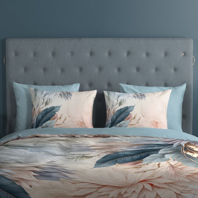 Katoen dekbedovertrek Diore veren