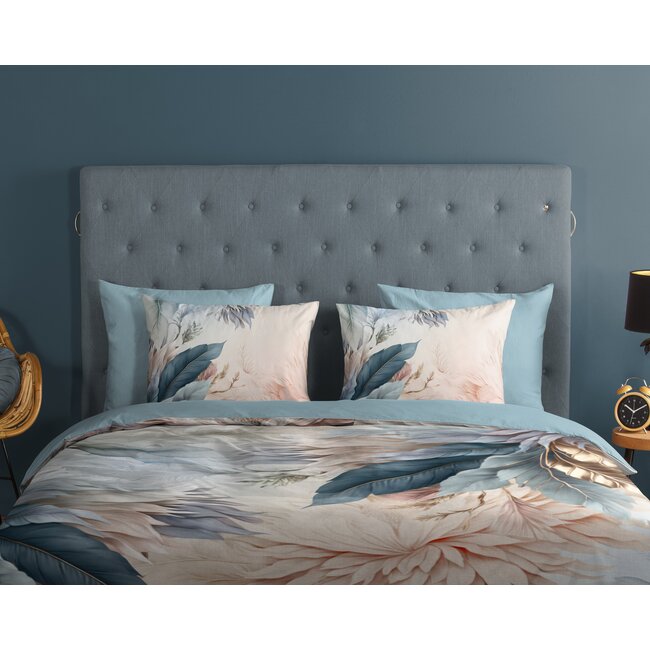 Katoen dekbedovertrek Diore veren