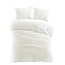 Teddy dekbedovertrek onderkant microvezel - ivoor - 240x220 + 2st. 60x70 cm