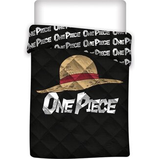 Kinderdekbed zonder overtrek One Piece - eenpersoons