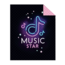 Bedsprei Music star - 170x210 cm