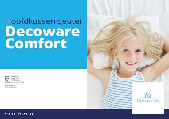 Baby & Peuter kussen - 40x60 cm - Eerste kussen