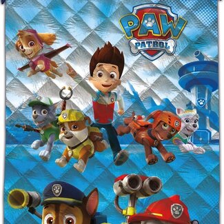 Disney & Licentie Kinderdekbed zonder overtrek Paw Patrol - eenpersoons