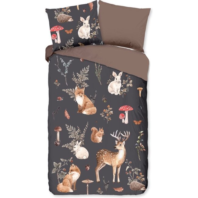 Microvezel dekbedovertrek Rox - 140x220 + 60x70 cm