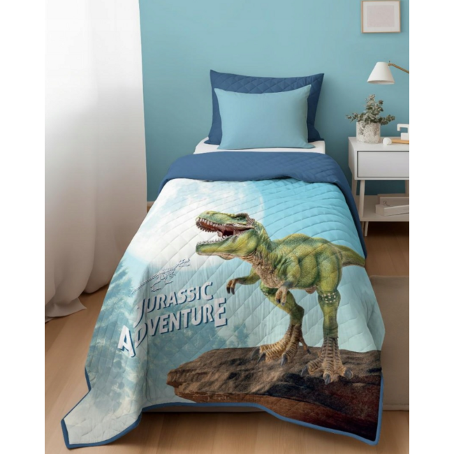 Bedsprei Jurassic adventure - 170x210 cm