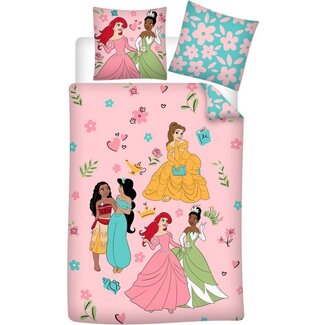 Disney & Licentie Princess dekbedovertrek Party - katoen - eenpersoons