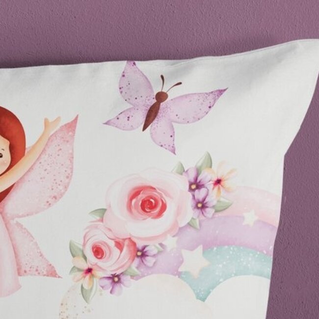 Katoen kinderdekbedovertrek Lucia - 140x220 + 60x70 cm