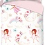 Katoen kinderdekbedovertrek Lucia - 140x220 + 60x70 cm