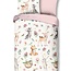Katoen kinderdekbedovertrek Animal Dance - 140x220 + 60x70 cm