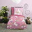 Kinderdekbed zonder overtrek Unicorns & regenbogen - 140x200 + 60x70 cm