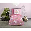 Kinderdekbed zonder overtrek Unicorns & regenbogen - 140x200 + 60x70 cm