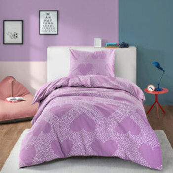 Lila dekbedovertrek