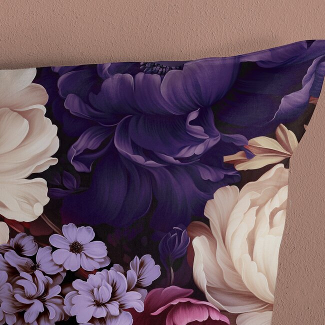 Microvezel dekbedovertrek Triade - paars