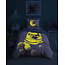 Glow in the dark dekbedovertrek Keeshondje - katoen - 140x200 + 70x80 cm