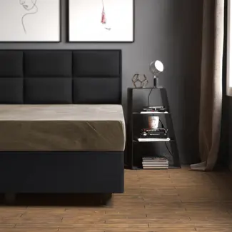 Sleeptime Velvet hoeslaken - taupe grijs