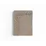 Velvet hoeslaken - taupe grijs