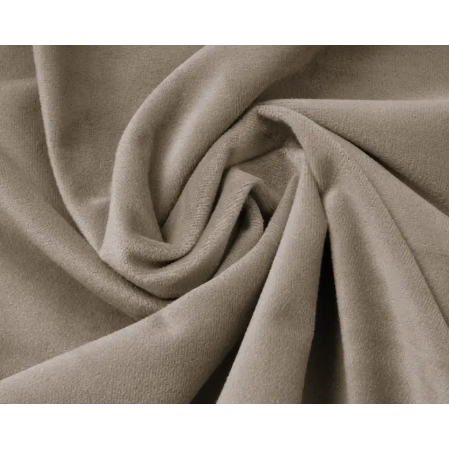 Velvet hoeslaken - taupe grijs